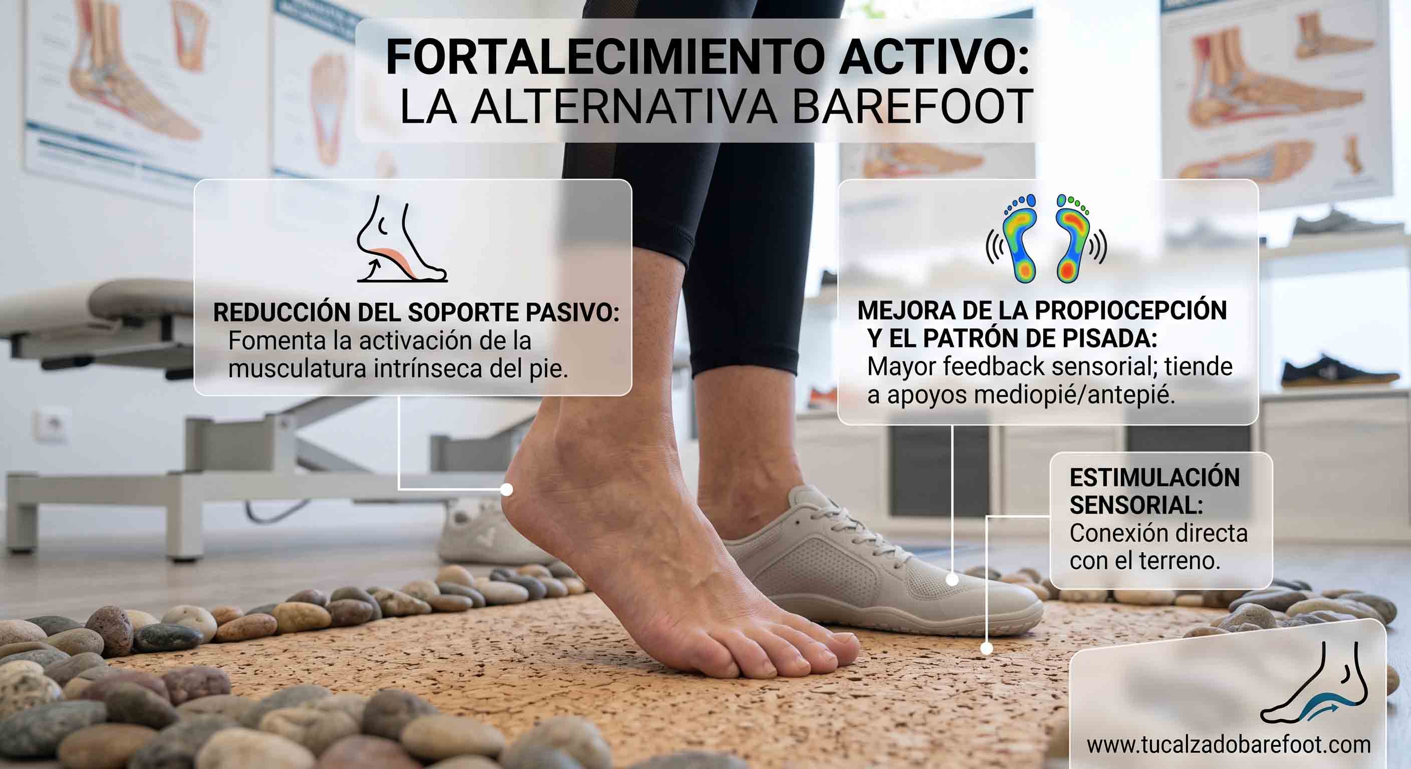 Calzado minimalista y fascitis plantar — drop cero, puntera ancha y suela flexible Cómo el calzado minimalista de drop cero ataca la raíz de la fascitis plantar